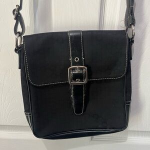 Black Bag with Buckle
